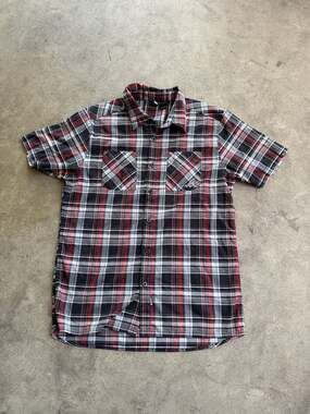 Rusty Y2k Short Sleeve Button-Down Shirt
